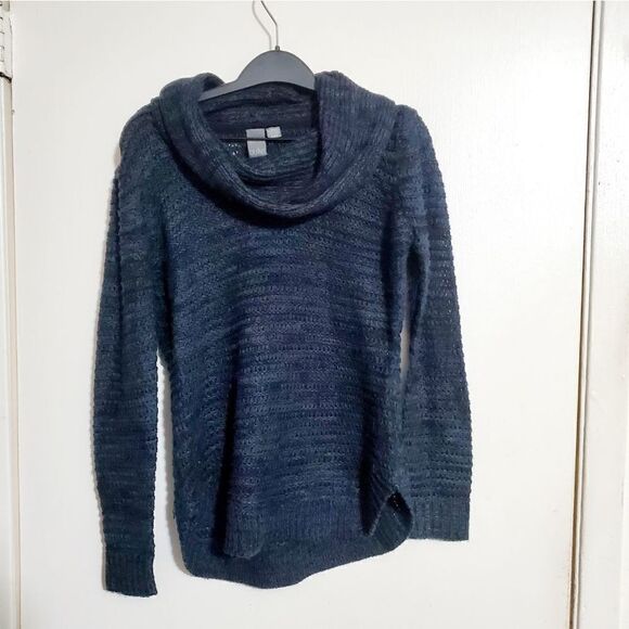 Quinn Dark Teal Knit Sweater Top Size Small - Picture 1 of 8